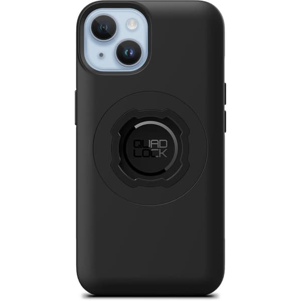 Quad Lock Puhelin Kotelo Mag Iphone 14 Hopeinen