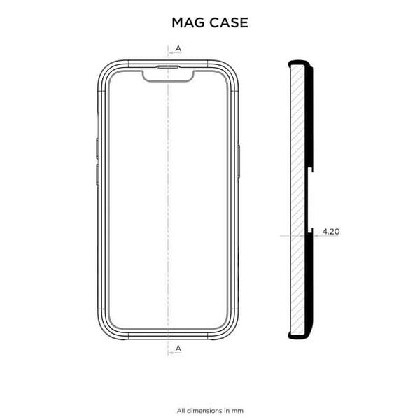 Quad Lock Telefon Etui Mag Iphone 13 Pro Max Søvfarvet