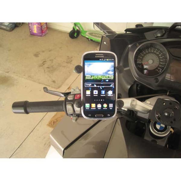 Ram Mounts Rail U-bolt Mount Universal X-grip Musta