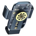 Miniatyrbillede 11 af 11: Baseus Metal Age II gravitational car phone holder to round ventilation grid (grey)