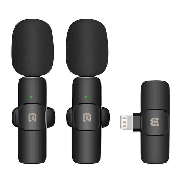 Bezvadu mikrofons Puluz PU3150B 2 x Mic