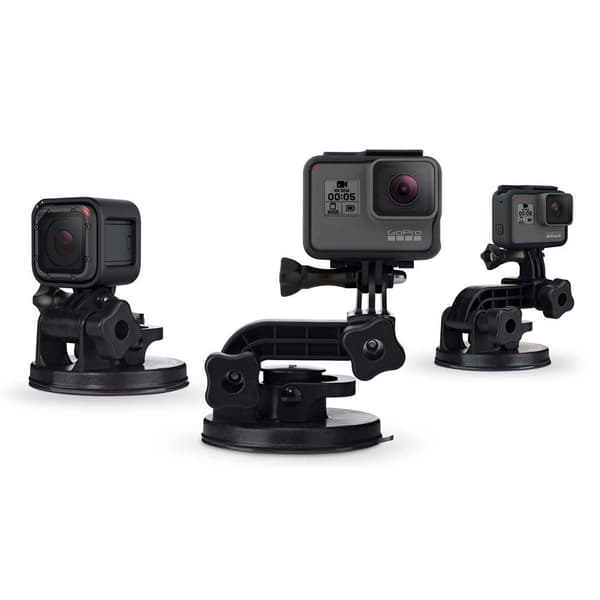 Gopro Suction Cup Mount 302 Sort