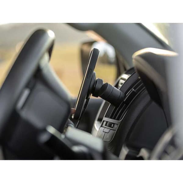 Quad Lock Auton Puhelimen Pidike Qlm-vnt Hopeinen