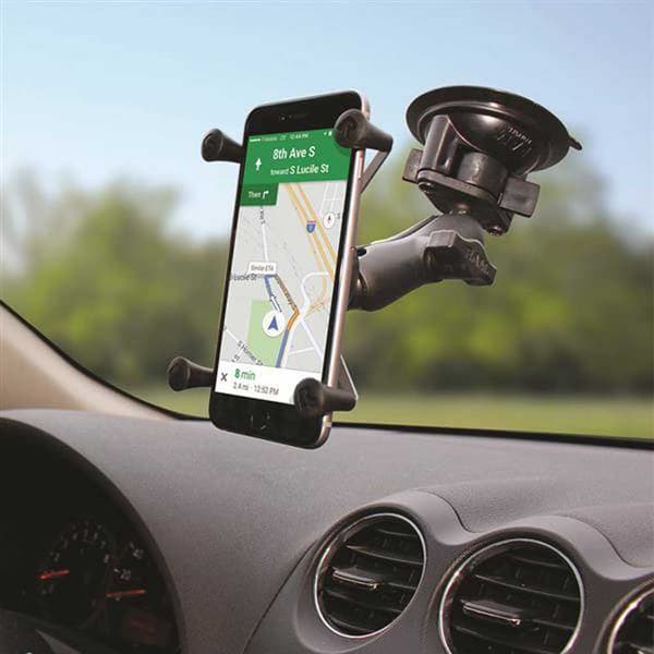 Ram Mounts Sugekop Telefonholder X-grip® Twist-lock™ Søvfarvet