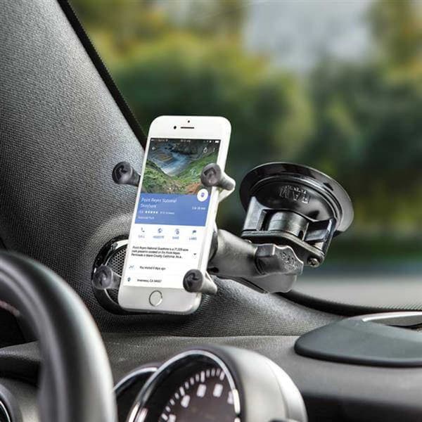 Ram Mounts Sugekop Telefonholder X-grip® Twist-lock™ Søvfarvet
