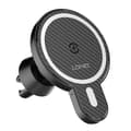 Miniatyrbilde 1 av 6: LDNIO Car Mount ,MA20 with inductive charger 15W and metal ring (Black)