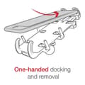 Pikkukuva 7 / 8: Ram Mounts Nopea-ball Xl-puhelinteline Grip™ Hopeinen