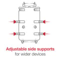Pikkukuva 8 / 8: Ram Mounts Nopea-ball Xl-puhelinteline Grip™ Hopeinen