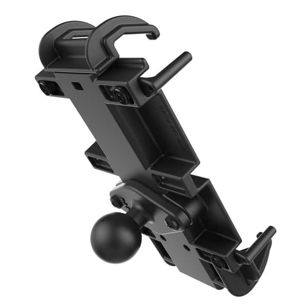 Ram Mounts Nopea-ball Xl-puhelinteline Grip™ Hopeinen