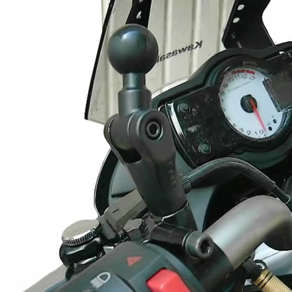 Ram Mounts Og Tilt™ Motorcykel Mirror Ball Base Twist Søvfarvet