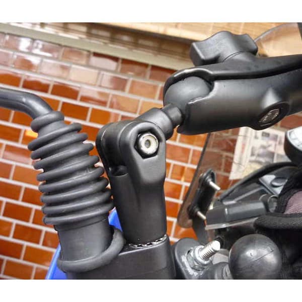 Ram Mounts Og Tilt™ Motorcykel Mirror Ball Base Twist Søvfarvet