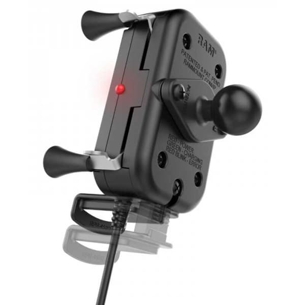 Ram Mounts Puhelimen Kiinnitys X-grip Wp Charging Musta