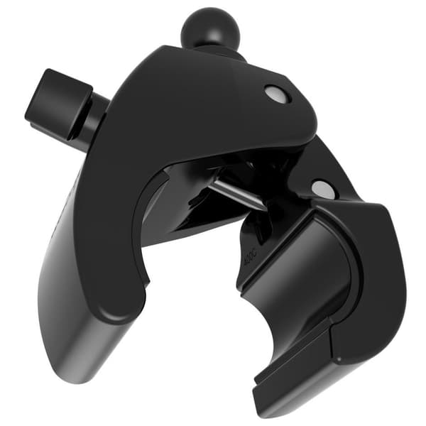 Ram Mounts Tough-claw 1´´ Halkaisijaltaan Oleva Kumipallo Musta