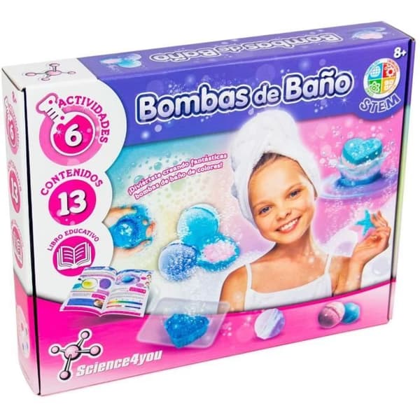 Science4you - Badpumpar för barn + 8 år, flerfärgade (), diverse färg/modell - 5600983608634