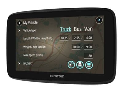 TomTom GO Professional 520 navigator Fiksert 12,7 cm (5") Berøringsskjerm Sort, Grå