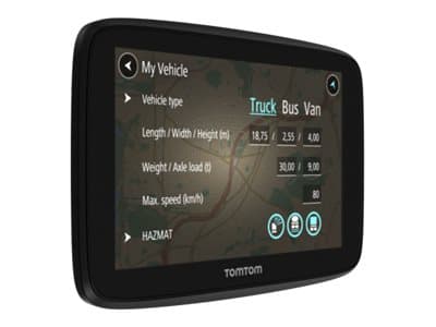 TomTom GO Professional 520 navigator Fiksert 12,7 cm (5") Berøringsskjerm Sort, Grå