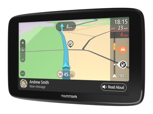 TomTom GO Basic, Bulgaria, Tšekki, Tanska, Saksa, Hollanti, Englanti, Espanja, Viro, Suomi, Ranska, Kreikka,..., Koko Eurooppa, 12,7 cm (5"), 480 x 2
