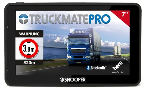 Snooper PRO S6900 LKW, Innvendig lys, Albania, Østerrike, Belgia, Bosnia-Hercegovina, Bulgaria, Croatia, Tsjekkisk Republikk, Danmark,..., 2D/3D, 17, Sort