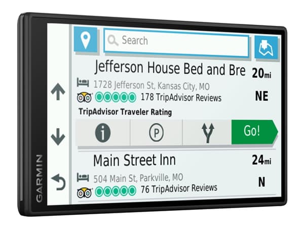 Garmin DriveSmart 55 - Traffic - GPS-navigator - for kjøretøy 5.5" bredskjerm Sort