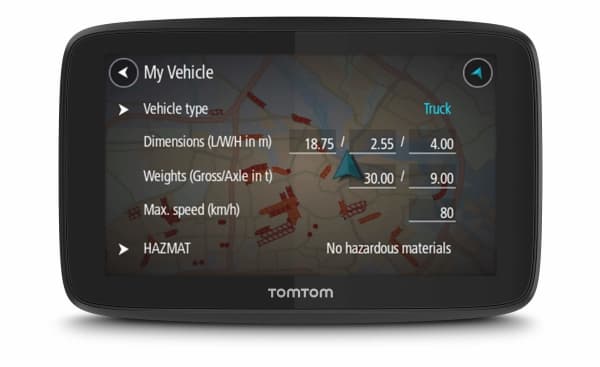 TomTom TELEMATICS PRO 7350 EU TRUCK, Bulgarsk, Tsjekkisk, Dansk, Tysk, Nederlandsk, Engelsk, Spansk, Estisk, Finsk, Fransk, Gresk,..., Innvendig lys,