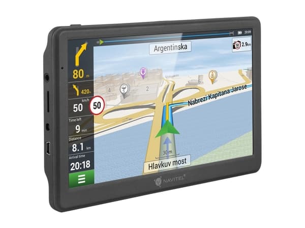 NAVITEL MS700 - GPS navigator - automotiv 7" widescreen - Ikke Nordisk sprog