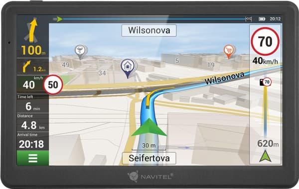 NAVITEL MS700 - GPS navigator - automotiv 7" widescreen - Ikke Nordisk sprog