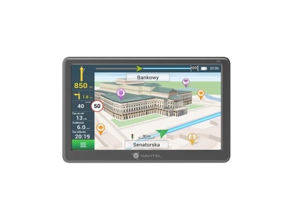 Navitel E707 Magneettinen GPS-navigointi - 47 maan kartat (8594181741958) musta
