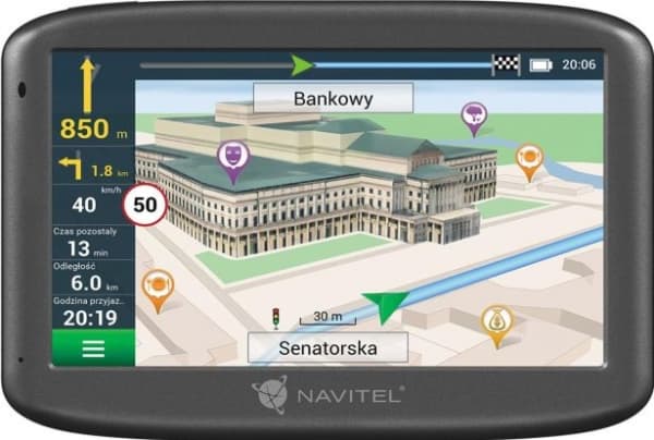 NAVITEL E505 MAGNETIC - GPS-navigator - for kjøretøy 5" bredskjerm