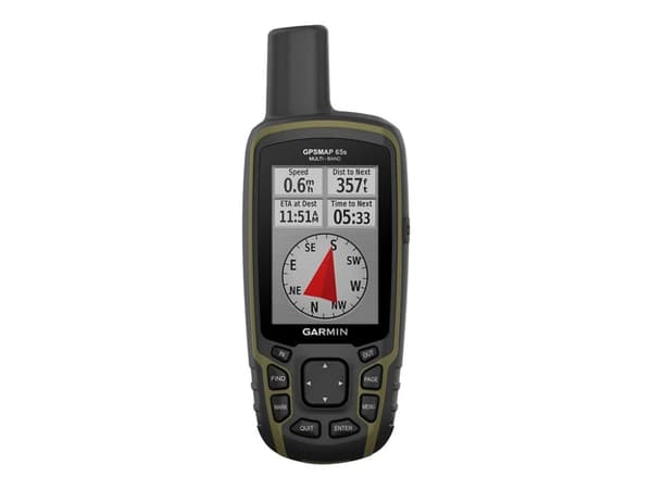 Garmin GPSMAP 65S - GPS/GLONASS/Galileo navigator - fotturer 2,6"
