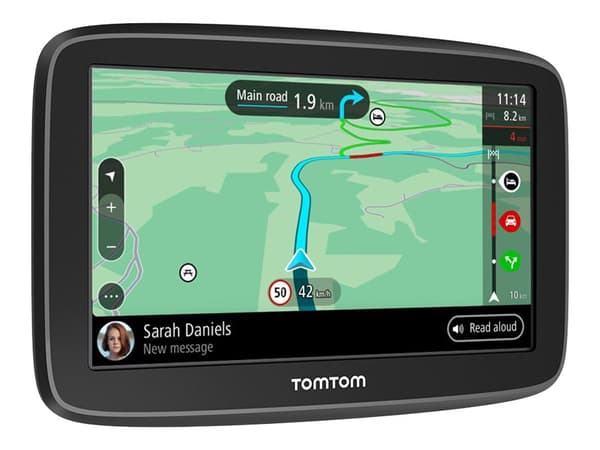 TomTom GO Classic - GPS-navigator - for kjøretøy 5" bredskjerm Sort
