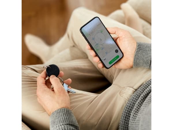 Chipolo ONE - Trådlös säkerhetsetikett för mobiltelefon - svart