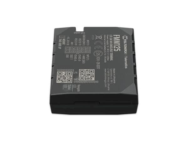 Teltonika FMM125, 0,128 GB, Micro-USB, RS-232/485, Genopladelig, Lithium-Ion (Li-Ion), 3,7 V