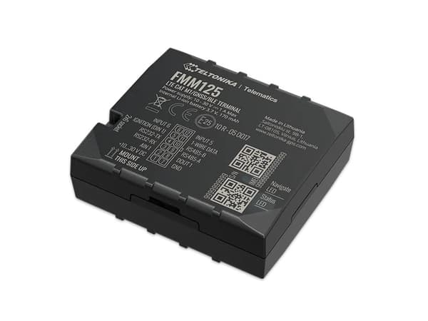 Teltonika FMM125, Bil, Svart, Dubbla SIM-kort, IP41, 0,128 GB, Micro-USB