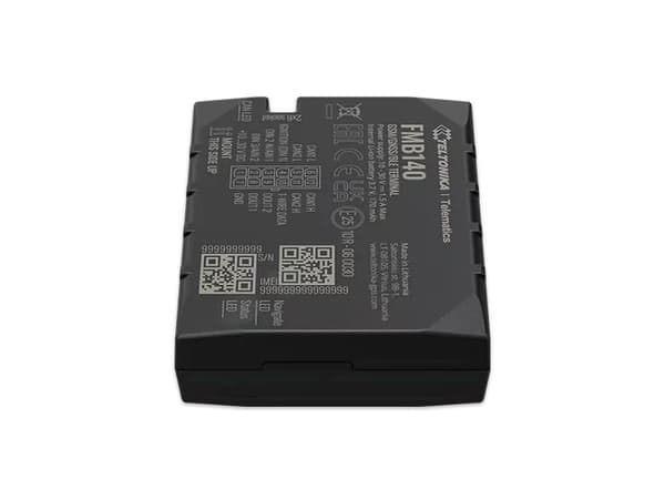 Teltonika FMB140, 0,128 GB, Micro-USB, Genopladelig, Lithium-Ion (Li-Ion), 3,7 V, 170 mAh