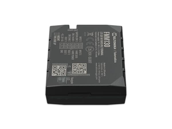 Teltonika FMM130, Bil, Sort, Enkelt SIM, IP41, 0,128 GB, Micro-USB