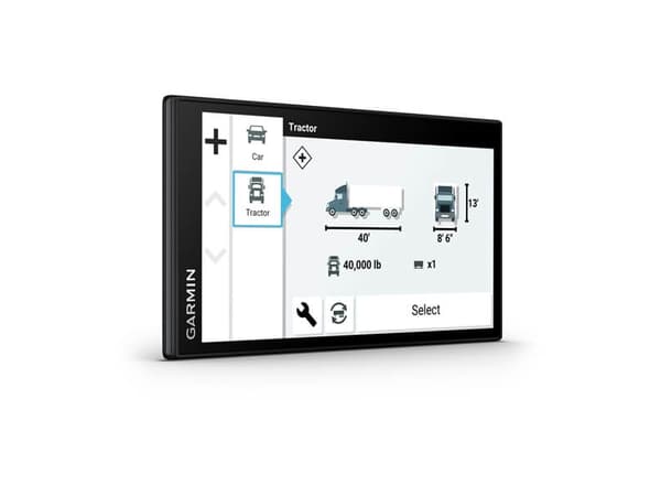 Garmin dezl LGV610 MT-D - GPS-navigator - for kjøretøy bredskjerm