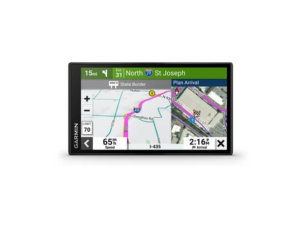 Garmin dezl LGV610 MT-D - GPS-navigator - for kjøretøy bredskjerm Sort