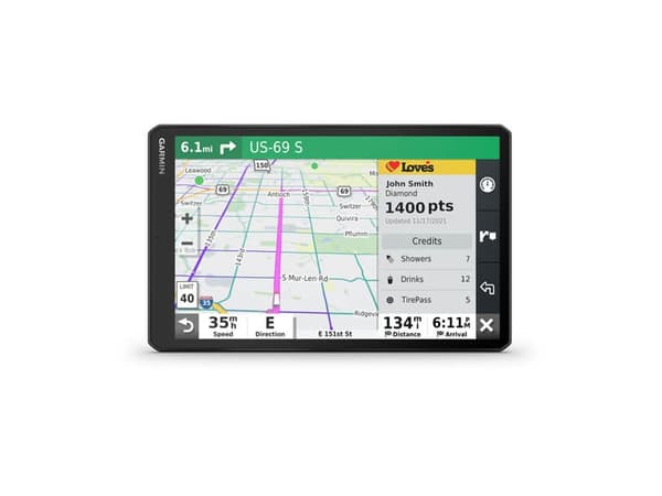 Garmin dezl LGV1010 MT-D - GPS-navigator - for kjøretøy bredskjerm