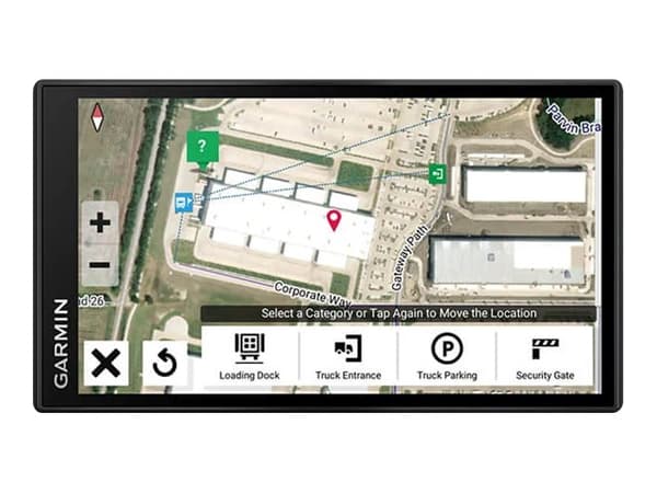 Garmin DEZL LGV610 EU, Kaupunki, Katu, Koko Eurooppa, Eteläinen Afrikka, Muistikortti, 3D, 15,2 cm (6"), 1280 x 720 pikseliä
