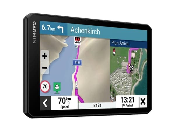 Garmin CamperCam 795 - GPS-navigator - for kjøretøy bredskjerm Sort