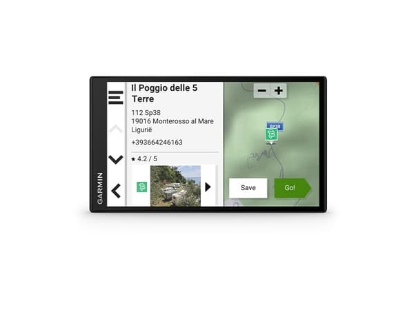 Garmin Camper 795 - GPS-navigator - bil bredbild