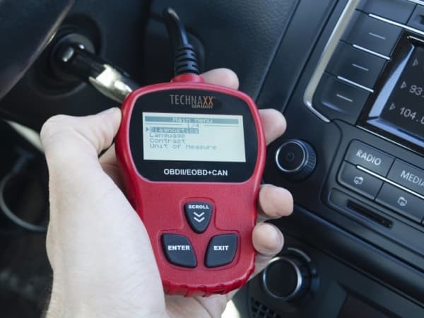 Technaxx TX-184, OBD II, Black, Red, Plastic, 70 mm, 20 mm, 100 mm