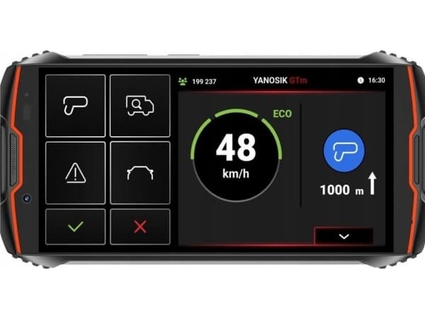 Yanosik Yanosik GTm touch screen with 12 months subscription