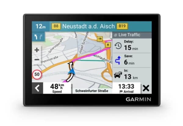 Garmin Drive 53 bilnavigator Sort, Grå