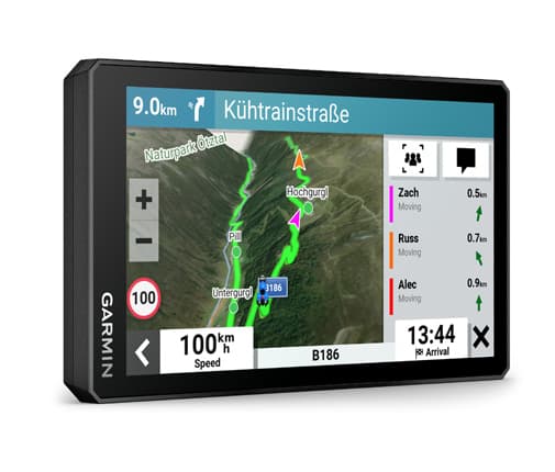 Garmin zumo XT2 motorcykelnavigator, Europa