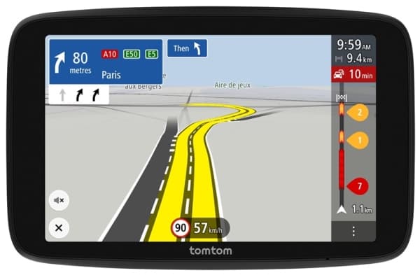 TomTom GO Expert - GPS-navigator - for kjøretøy bredskjerm