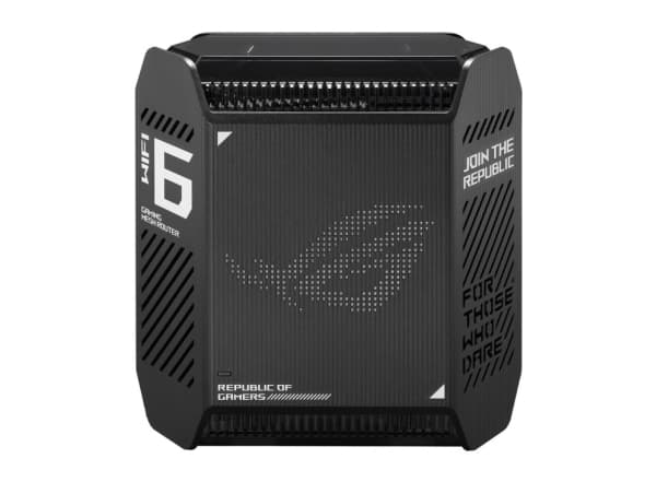 ASUS ROG Rapture GT6 - Wifi-system - (router) - upp till 270 kvadratmeter - mesh 1GbE, 2.5GbE - Wi-Fi 6 - Dubbelband
