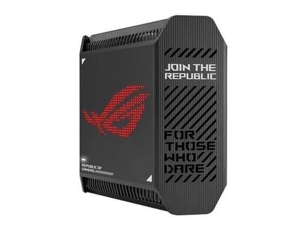 ASUS ROG Rapture GT6 - Wifi-system - (router) - upp till 270 kvadratmeter - mesh 1GbE, 2.5GbE - Wi-Fi 6 - Dubbelband