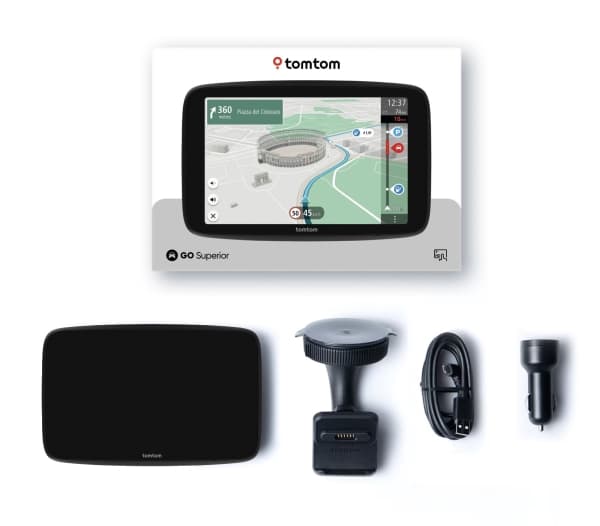 TomTom GO - GPS-navigator - for kjøretøy bredskjerm