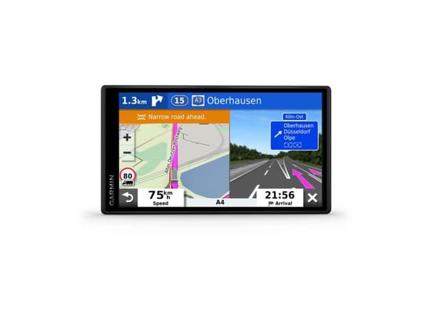 Garmin dezl LGV500, 14 cm (5,5"), 1280 x 720 piksler, TFT, Multi-touch, Flash, Minnekort, MicroSD (TransFlash) Sort